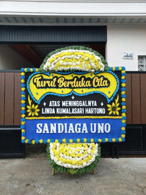 Papan Bunga Duka di Muara Samu